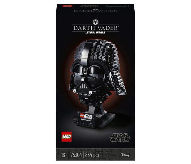LEGO Star Wars 75304 Hełm Dartha Vadera - 1018421 - zdjęcie